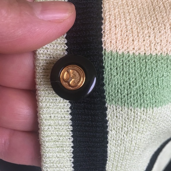 St. John sport sweater/sleeveless top/green size P - Picture 8 of 8